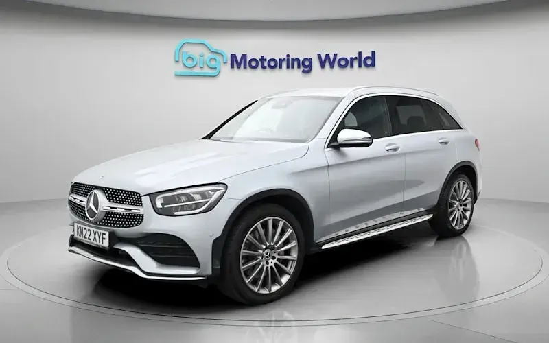 Used Mercedes GLC220 AMG line 194 HP (142 kW) 2022 Silver SUV