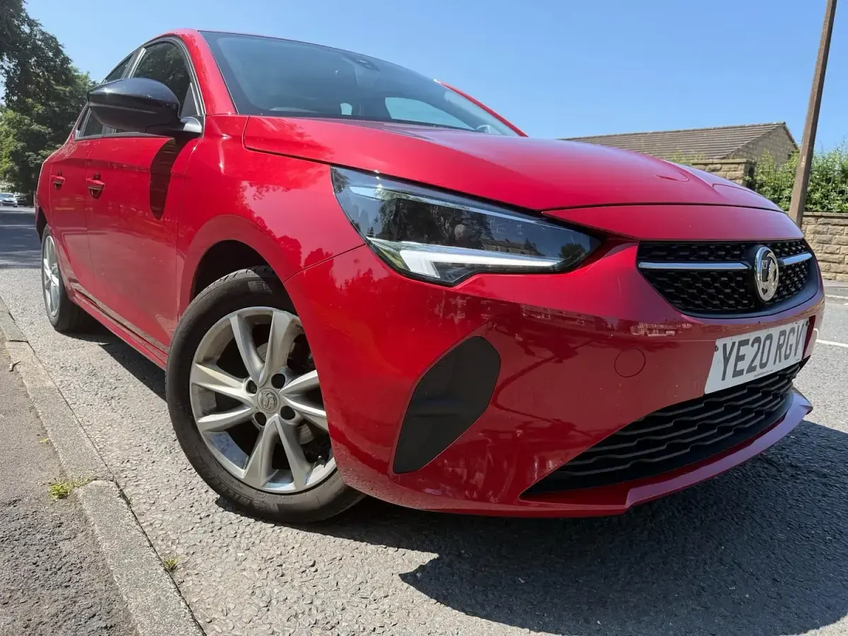 Used Vauxhall Corsa 75 HP (55 kW) 2020 Red Hatchback