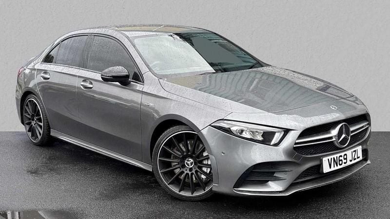 Grey Used 2019 Mercedes A35 AMG Premium Sedan | £21,690 (Fair price) - Image 1/4