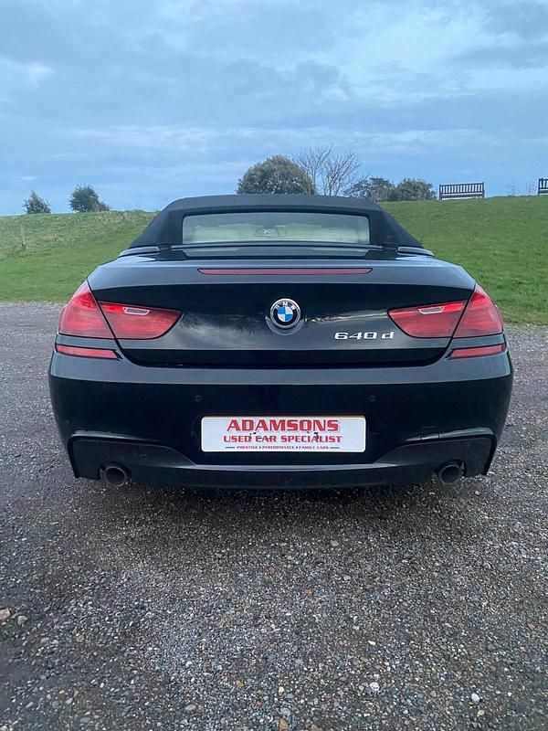 Used BMW 640 Cabriolet M Sport 313 HP (230 kW) 2014 Black Cabriolet