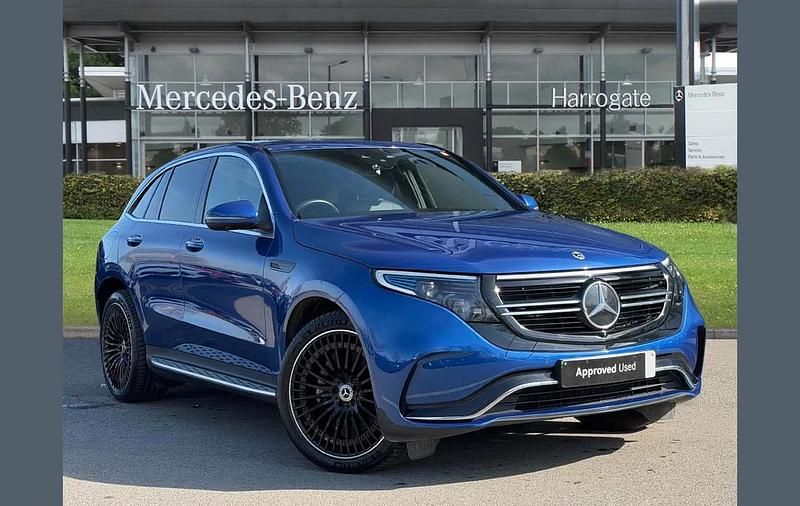 Used Mercedes EQC400 AMG Line Premium Plus 300 kW (408 HP) 2023 Blue SUV