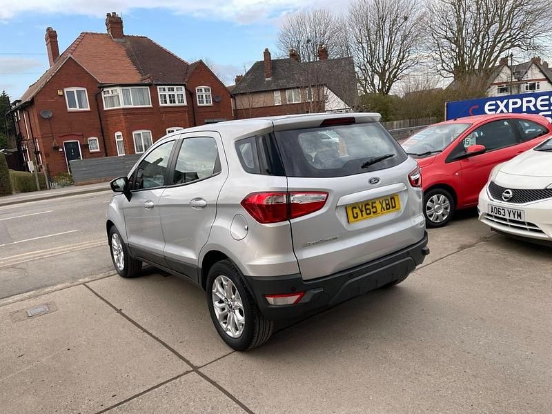 Used Ford Ecosport Zetec 95 HP (69 kW) 2016 Silver SUV