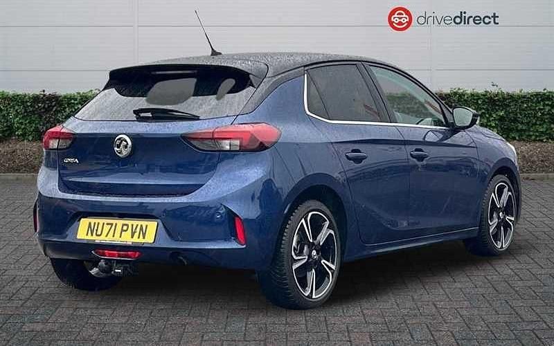 Used Vauxhall Corsa Edition 101 HP (74 kW) 2021 Blue Hatchback