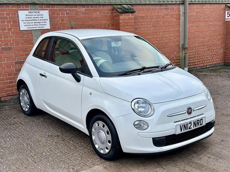 Used Fiat 500 Pop 69 HP (50 kW) 2012 White Hatchback