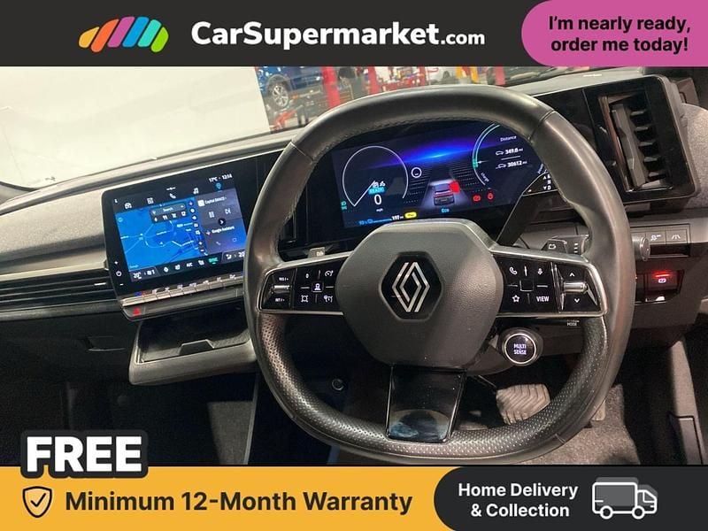 Used Renault Megane E-Tech 160 kW (218 HP) 2022 Black/grey Hatchback