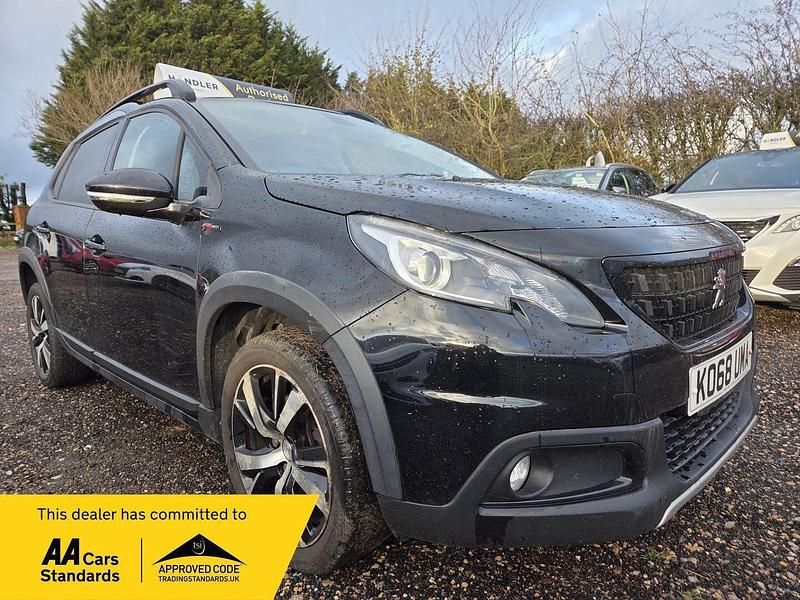 Black Used 2019 Peugeot 2008 GT-line SUV | £5,750 (Super price) - Image 1/3