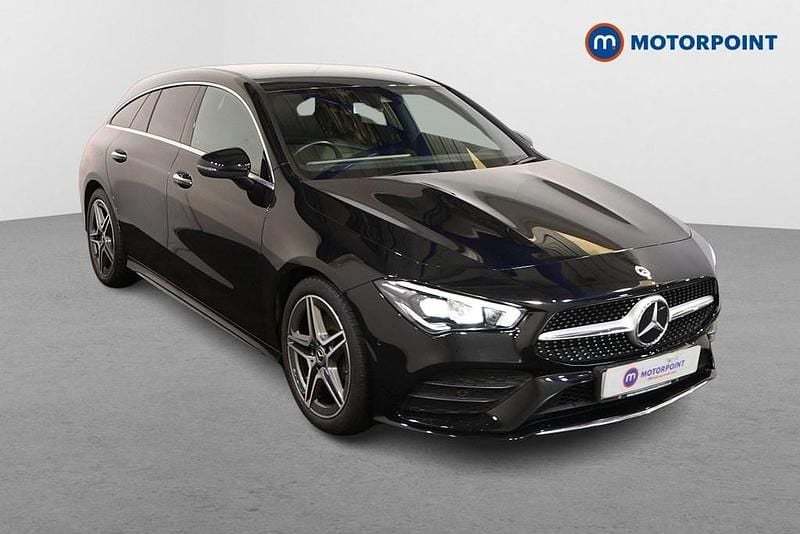 Black Used 2022 Mercedes CLA200 AMG Line Premium Estate | £23,199 (Fair price) - Image 1/4