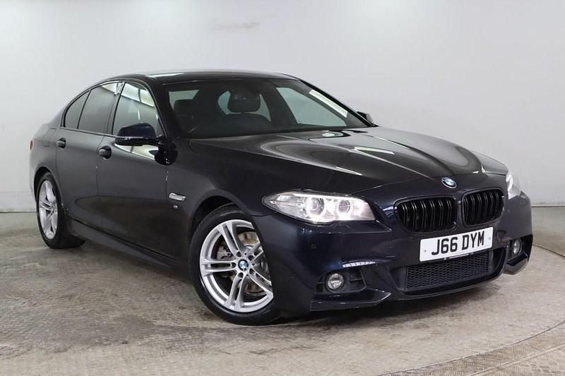 Black Used 2016 BMW 520 M Sport Sedan | £12,375 (Fair price) - Image 1/4