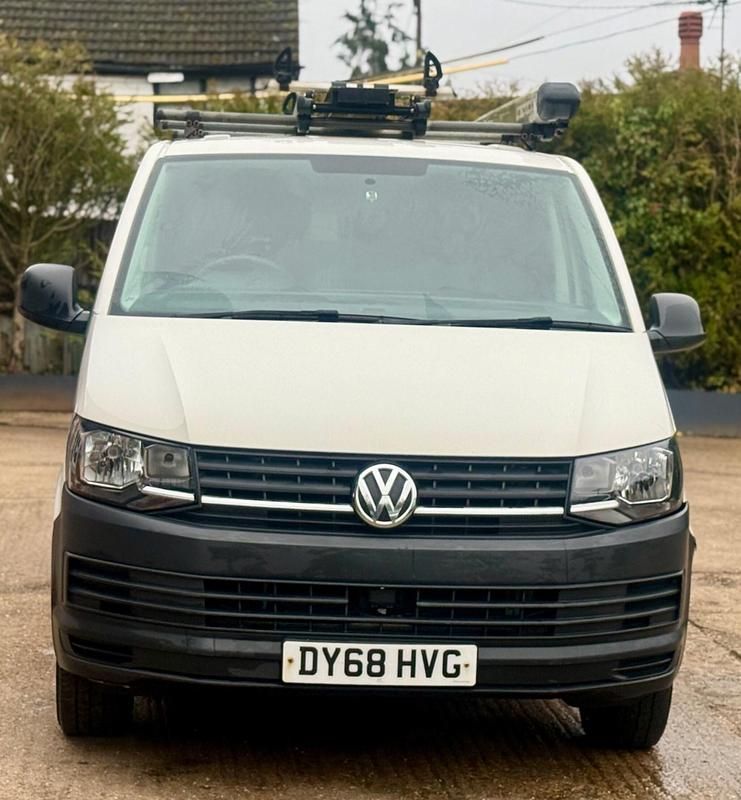 White Used 2018 VW T6 Startline Van | £11,490 (Good price) - Image 1/2