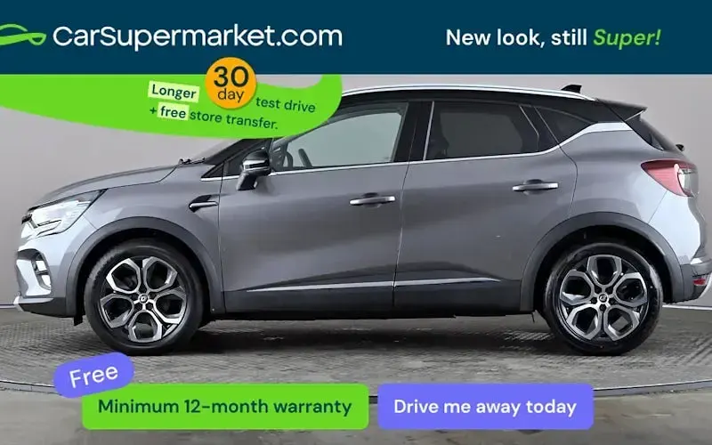 Second-hand Renault Captur Techno 143 CP (105 kW) 2023 Gri SUV