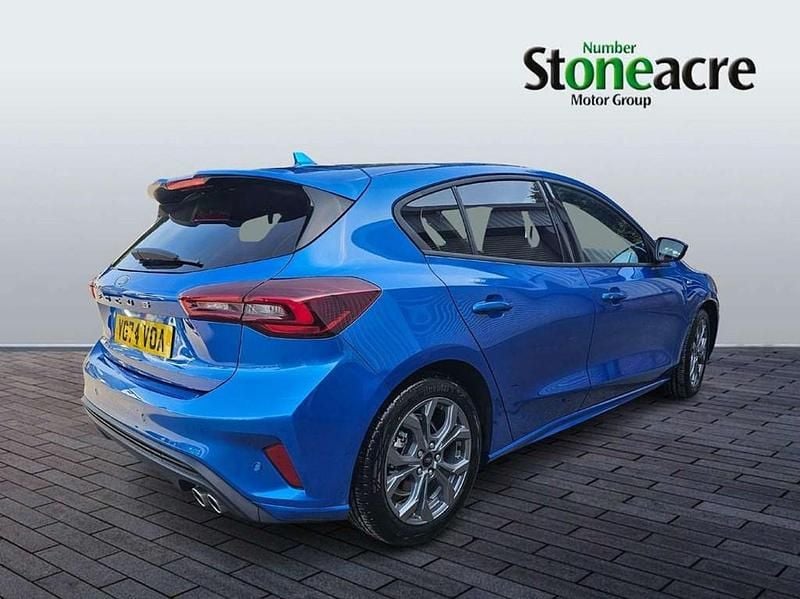 Used Ford Focus ST-Line 123 HP (90 kW) 2025 Blue Hatchback