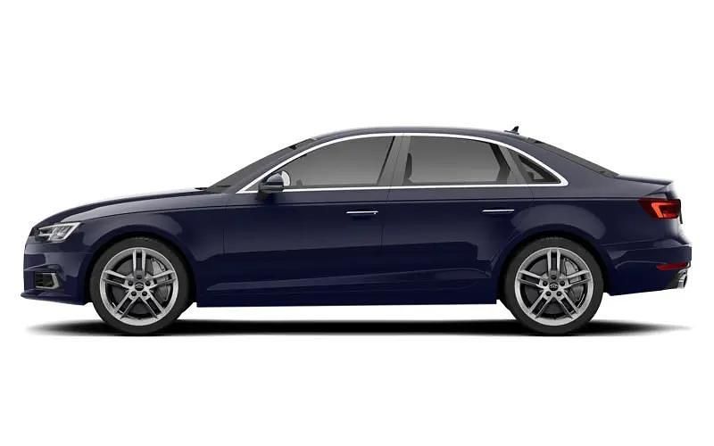 Used Audi A4 S-Line 150 HP (110 kW) 2015 Blue Sedan