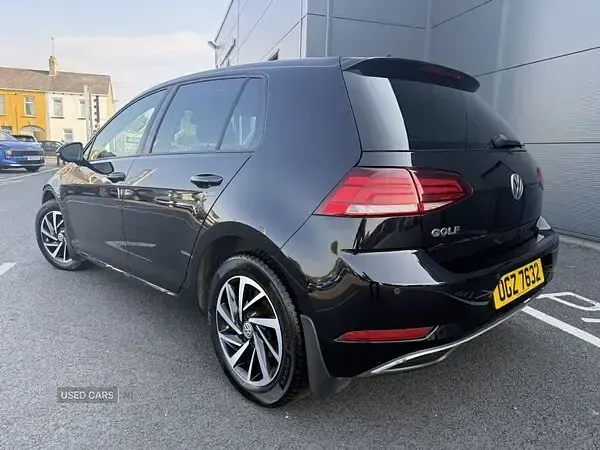Used VW Golf VII Match 115 HP (84 kW) 2019 Black Hatchback