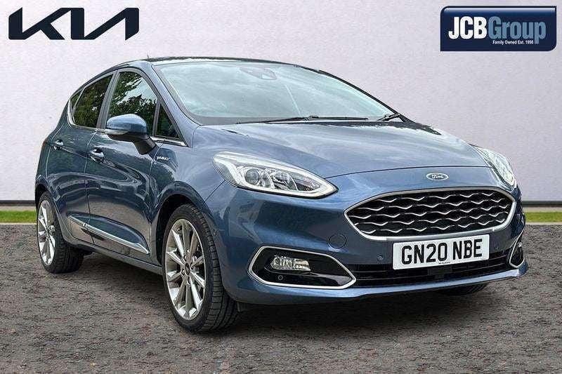 Blue Used 2020 Ford Fiesta Vignale Hatchback | £14,495 (Fair price) - Image 1/4