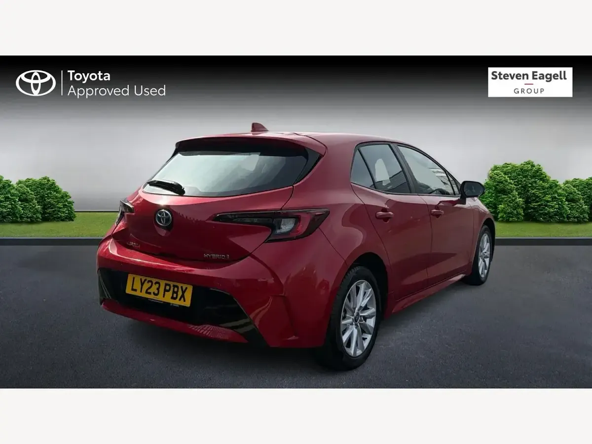 Used Toyota Corolla 2023 Red Hatchback