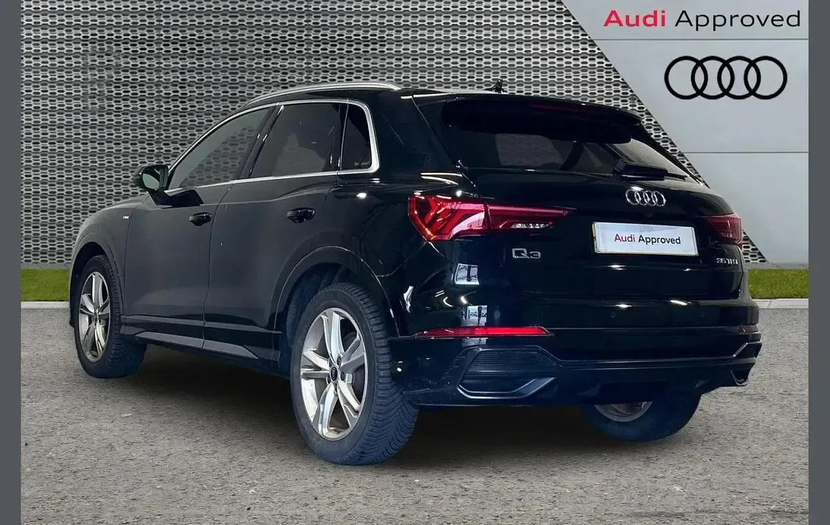 Used Audi Q3 S-Line 150 HP (110 kW) 2022 Black SUV