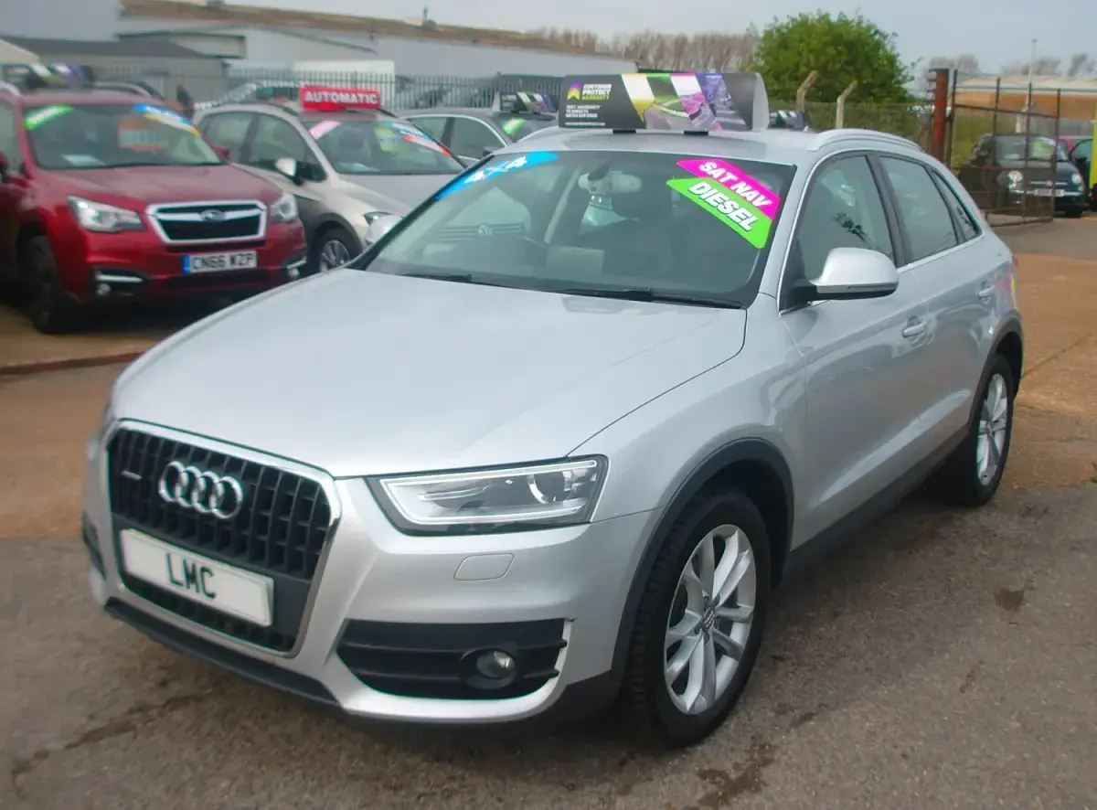 Used Audi Q3 170 HP (125 kW) 2011 Silver SUV