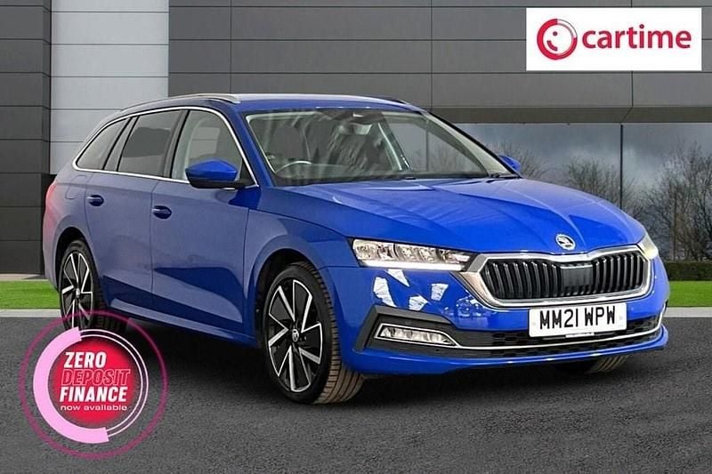 Blue Used 2021 Skoda Octavia SE L Estate | £12,000 (Good price) - Image 1/4