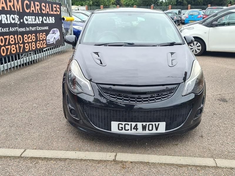 Used Vauxhall Corsa Edition 2014 Black Hatchback