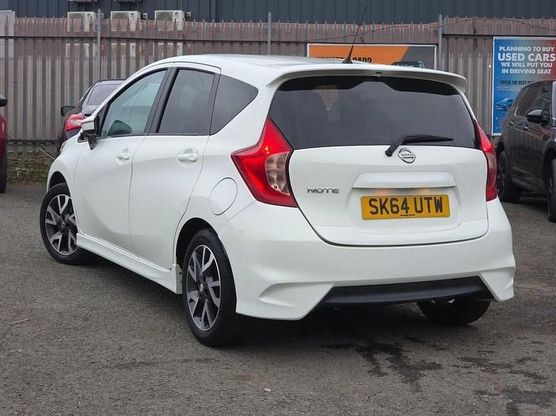 Used Nissan Note Acenta 80 HP (58 kW) 2014 White Hatchback