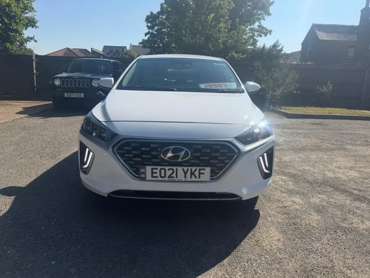 Used Hyundai Ioniq Premium 2021 White Hatchback
