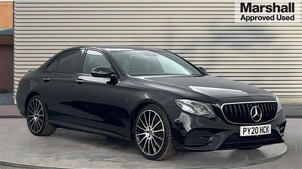 Black Used 2020 Mercedes E220 AMG line Sedan | £26,591 (A bit pricey) - Image 1/4