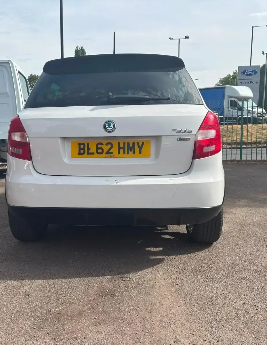 Used Skoda Fabia Monte Carlo 105 HP (77 kW) 2013 White Hatchback