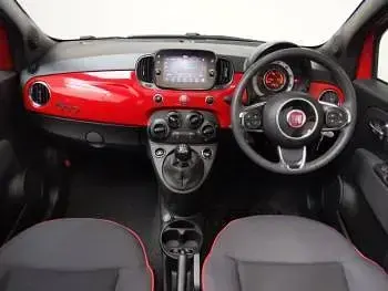 Used Fiat 500C Red 70 HP (51 kW) 2023 Red Cabriolet