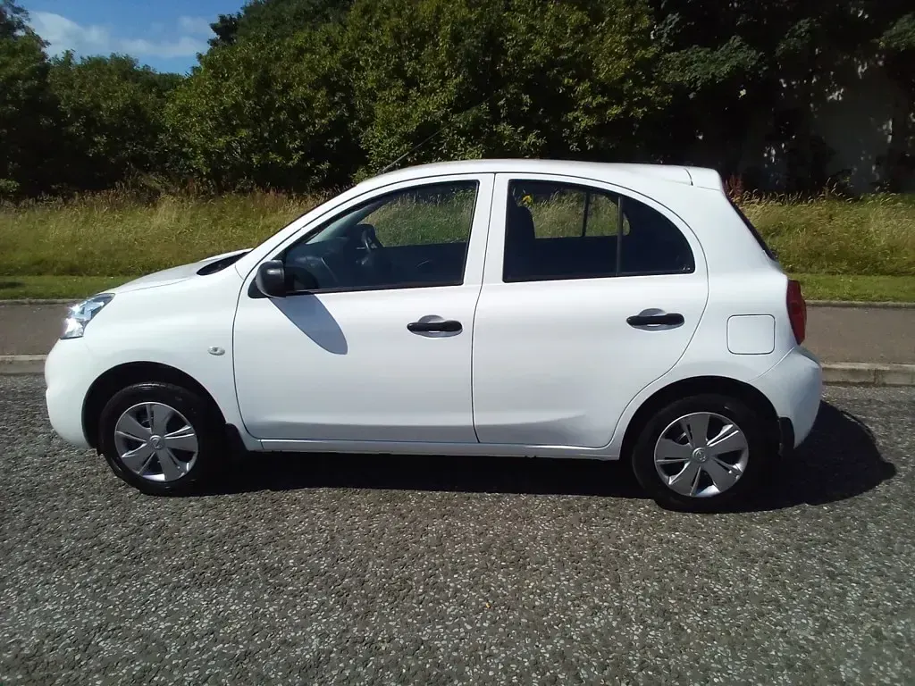 Used Nissan Micra Visia 2017 White Hatchback
