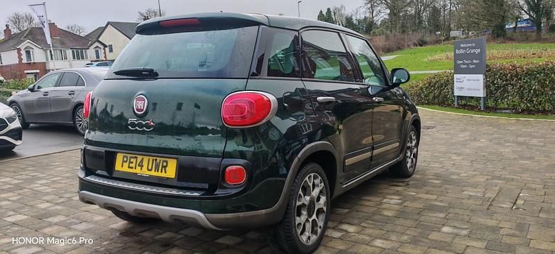 Used Fiat 500L Trekking 85 HP (62 kW) 2014 Green MPV