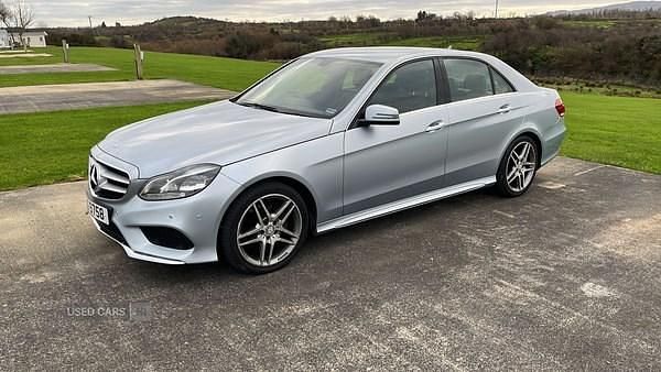 Used Mercedes E220 AMG 170 HP (125 kW) 2013 Silver Sedan