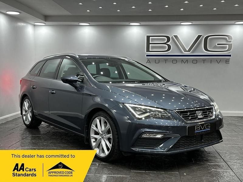 Grey Used 2018 Seat Leon ST FR Sport Estate | £13,994 (Fair price) - Image 1/2