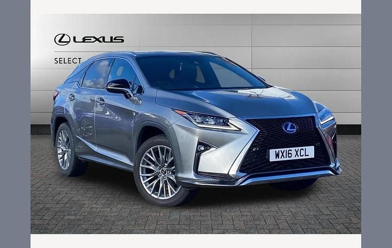 Used Lexus RX450h Sport Line 313 HP (230 kW) 2016 Silver SUV