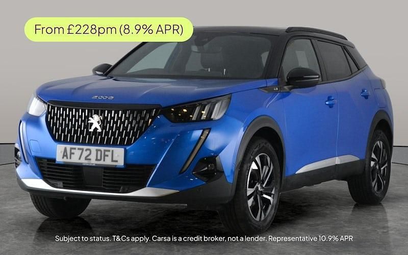 Blue Used 2022 Peugeot 2008 GTi SUV | £15,995 (Fair price) - Image 1/3