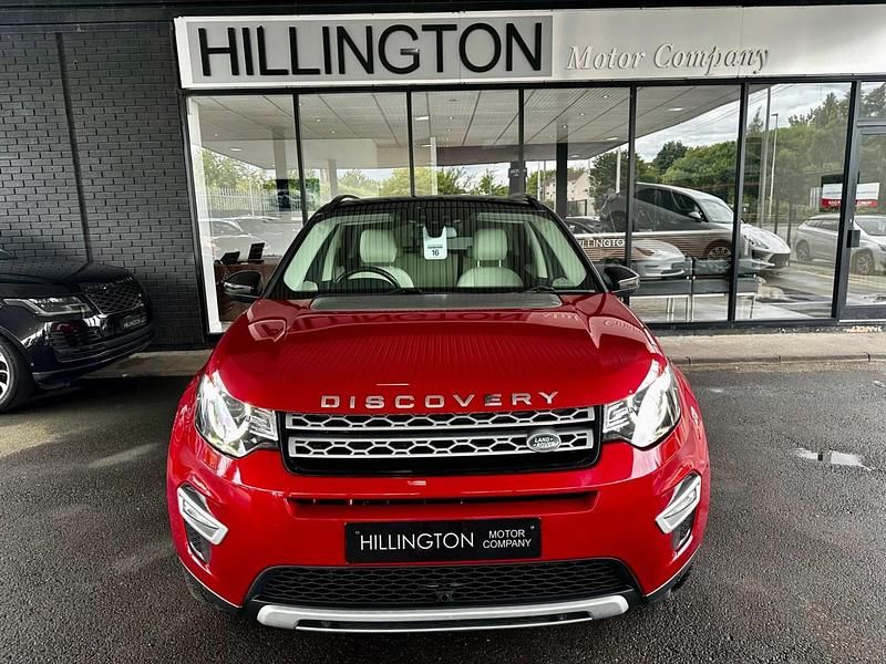 Used Land Rover Discovery Sport HSE Luxury 180 HP (132 kW) 2017 Red SUV