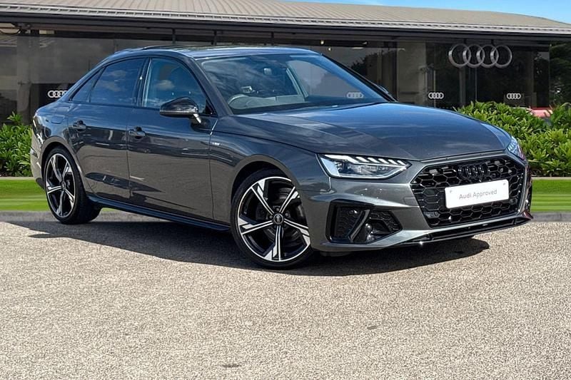 Grey Used 2024 Audi A4 Black Edition Sedan | £27,990 (Fair price) - Image 1/4