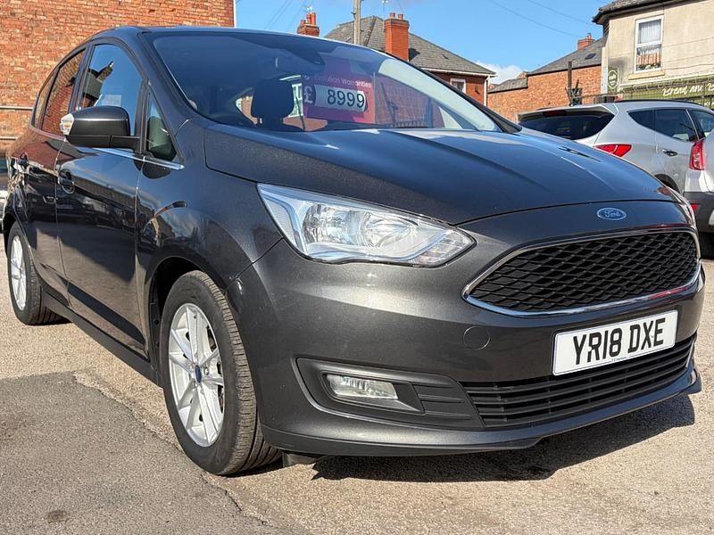 Used Ford C-MAX Zetec 120 HP (88 kW) 2018 Grey MPV