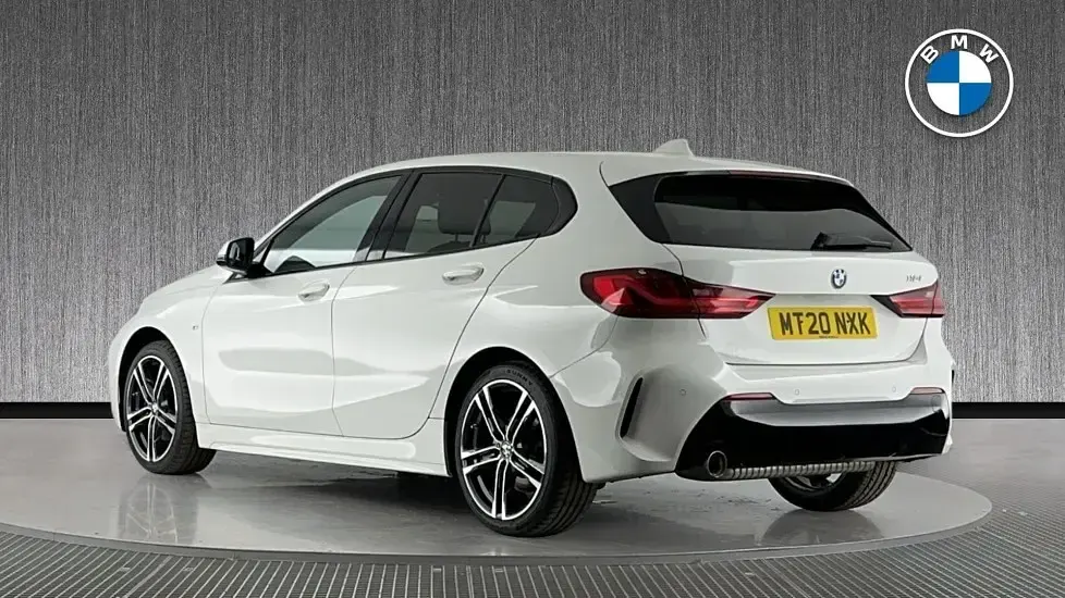 Used BMW 118 M Sport 138 HP (101 kW) 2020 White Hatchback