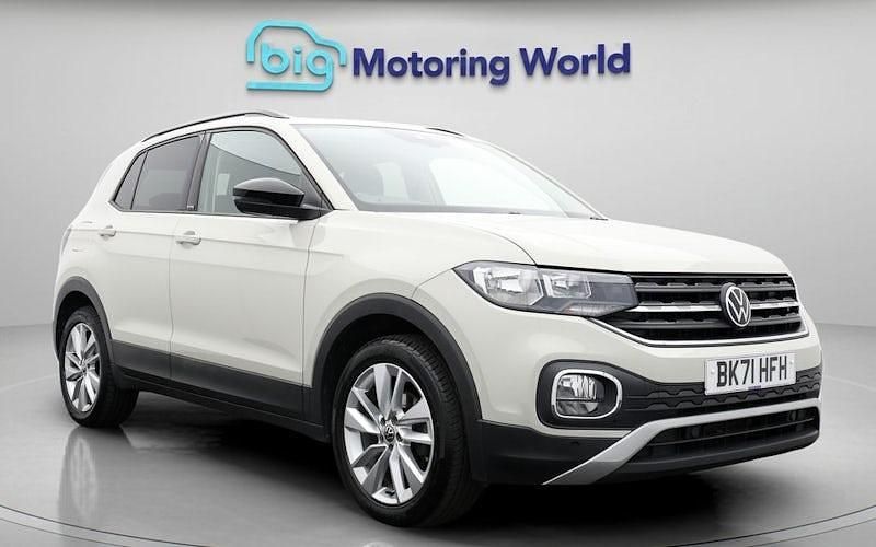 Grey Used 2021 VW T-Cross Active SUV | £16,200 (Fair price) - Image 1/4