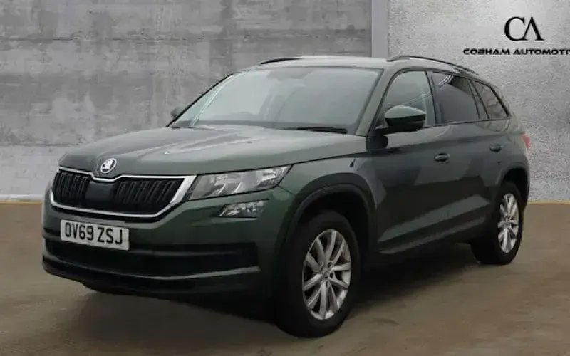 Used Skoda Kodiaq SE 150 HP (110 kW) 2019 Green SUV