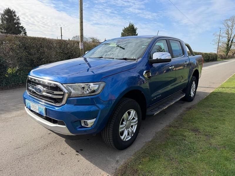 Used Ford Ranger Limited 2020 Blue Pickup