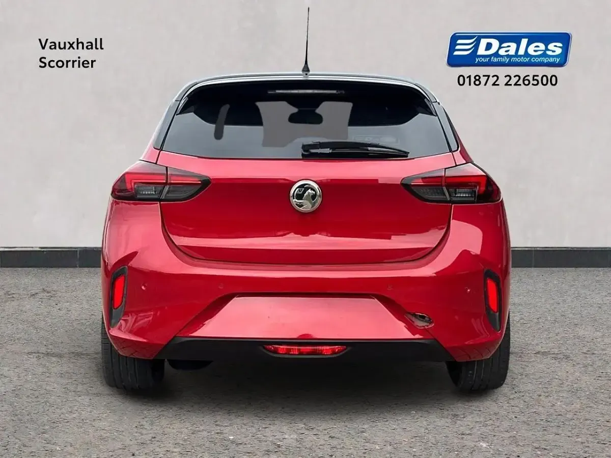Used Vauxhall Corsa-e SRi 100 kW (136 HP) 2022 Red Hatchback