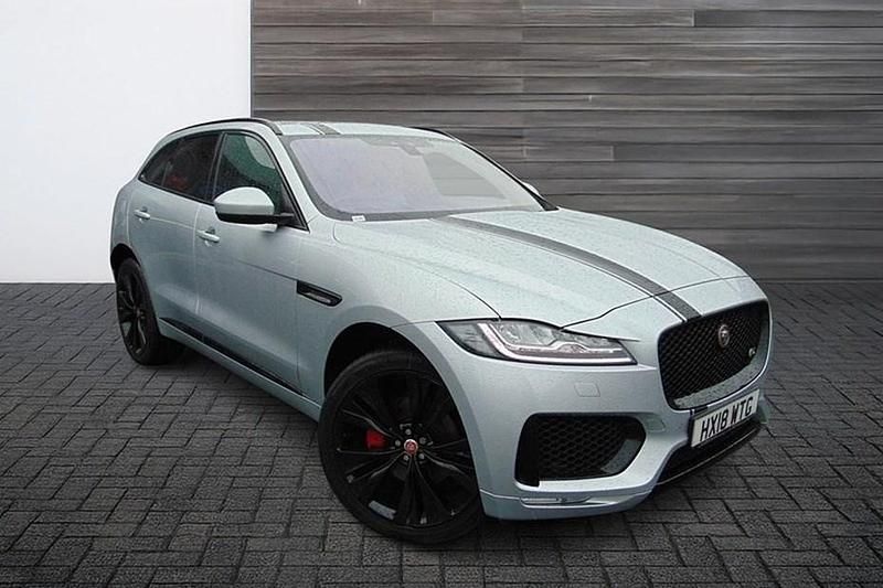 Silver Used 2018 Jaguar F-Pace S SUV | £20,999 (Fair price) - Image 1/1