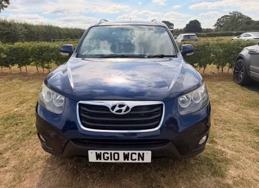 Used Hyundai Santa Fe Premium 197 HP (144 kW) 2010 Blue SUV