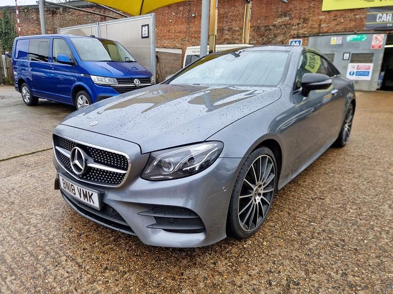 Used Mercedes E400 AMG Line Premium Plus 2018 Grey Coupe