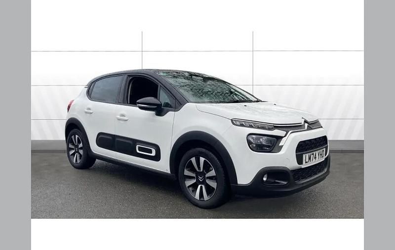 White Used 2024 Citroën C3 PureTech Hatchback | £13,749 (Good price) - Image 1/4