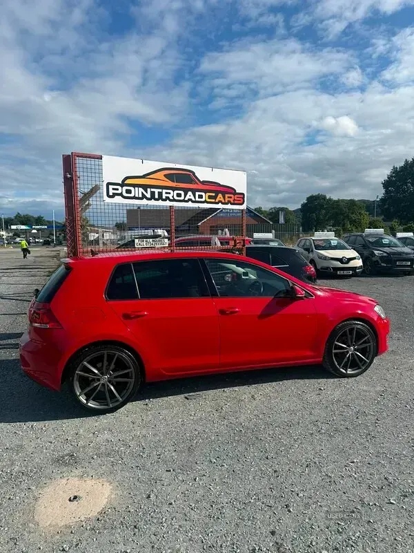 Used VW Golf VII GT 2015 Red Hatchback