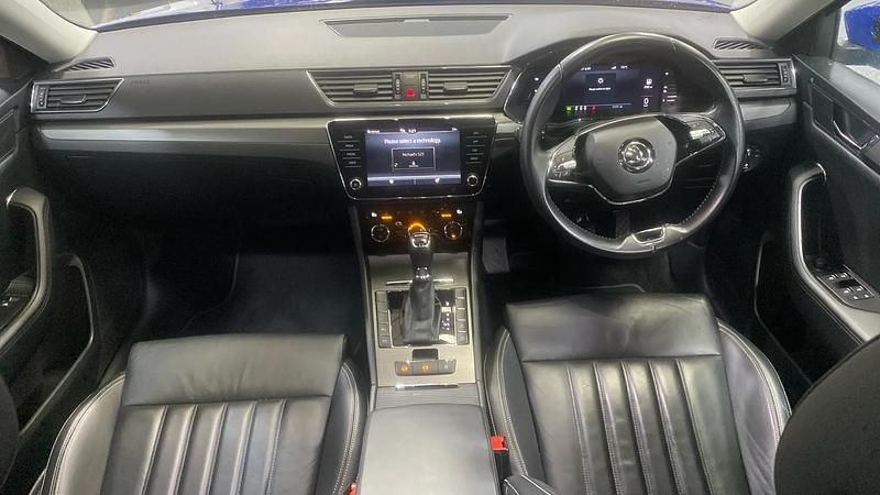 Used Skoda Superb SE L 2022 Blue Estate