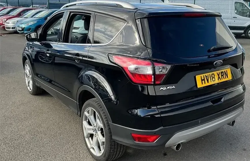 Used Ford Kuga Titanium X 2018 Panther black SUV