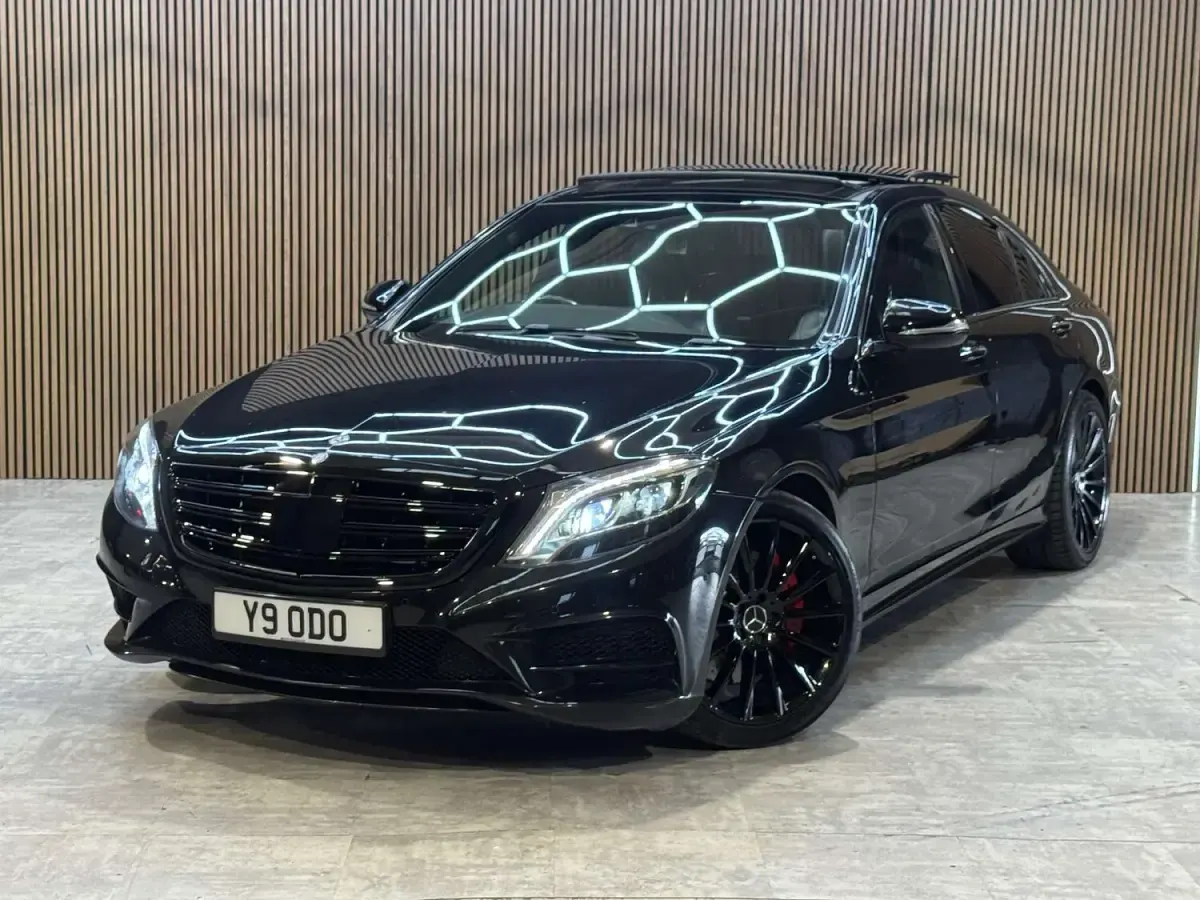 Used Mercedes S350 AMG line 258 HP (189 kW) 2016 Black Sedan